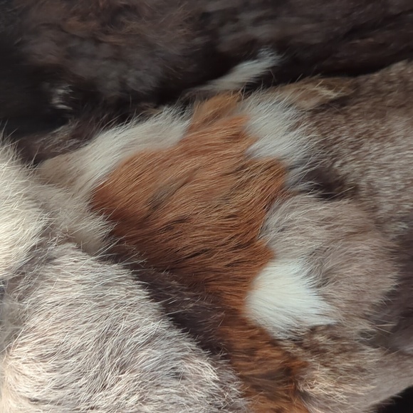 VINTAGE 1970’s Orchard Street Patchwork Fur Trench Coat - Picture 2 of 2